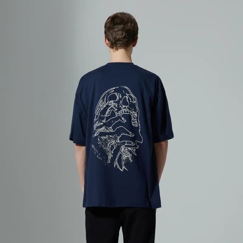 SKUNK GALLERY T Shirt Unisex Blue-5
