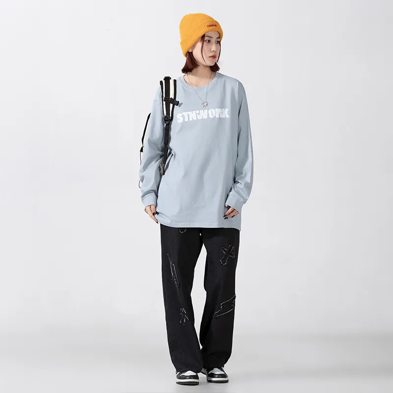 STNW Long Sleeved T Shirt Unisex-36