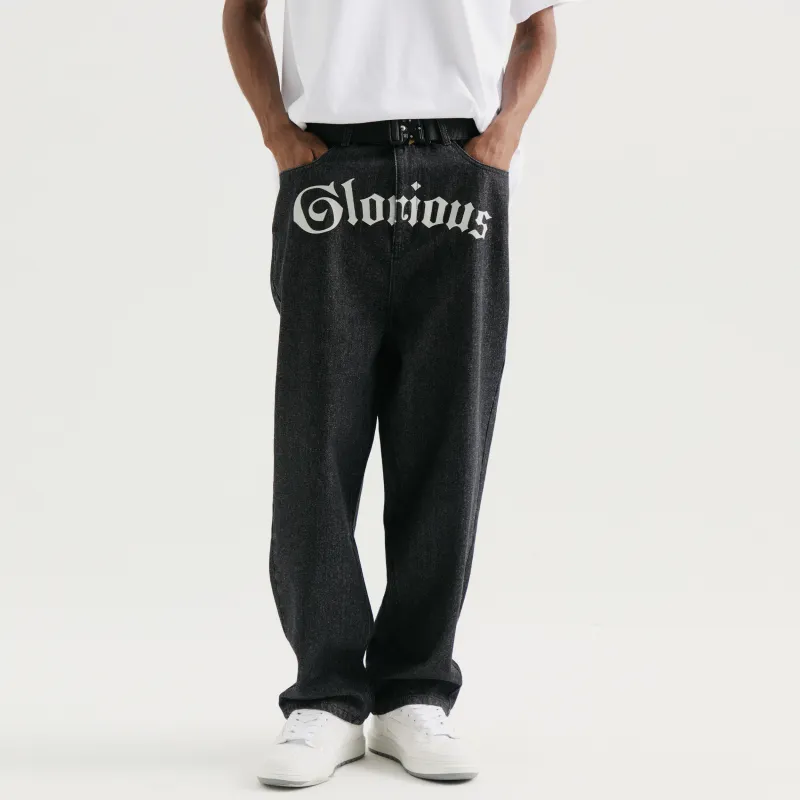 B.X Jeans Unisex Black-2