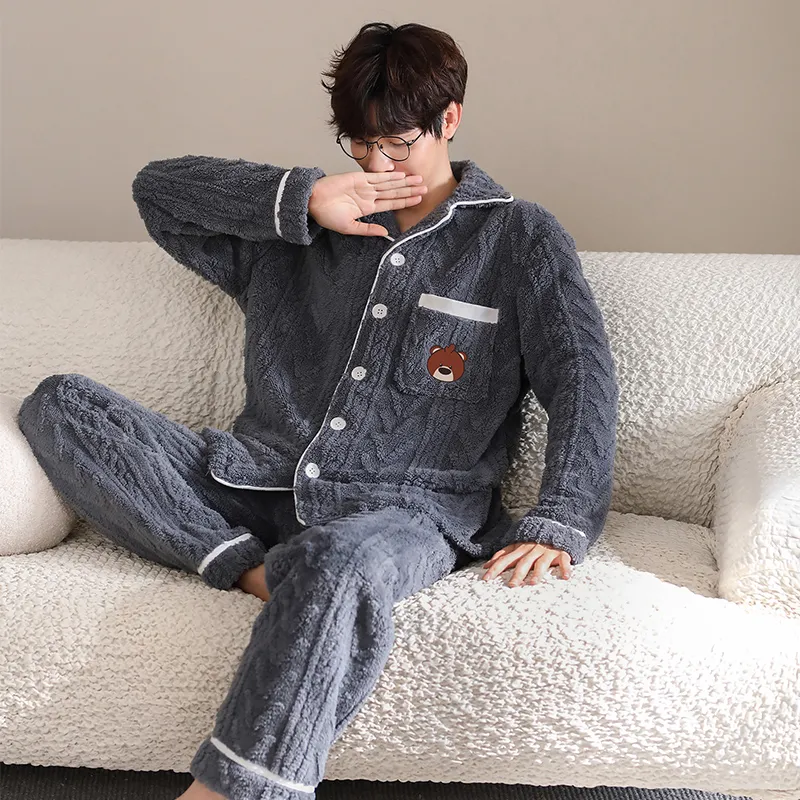 XUANZHITING Men Pajama Sets-2