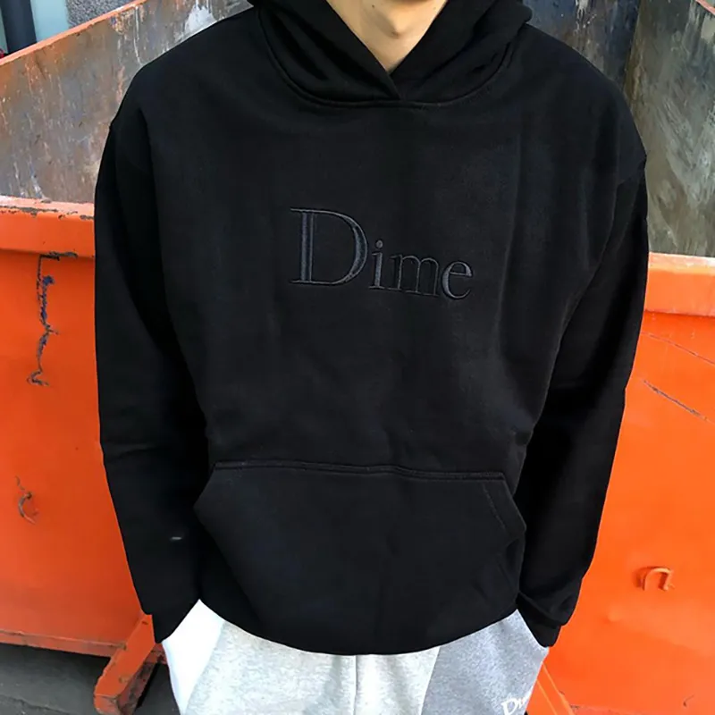 Dime Classic Embroidered Hoodie-3