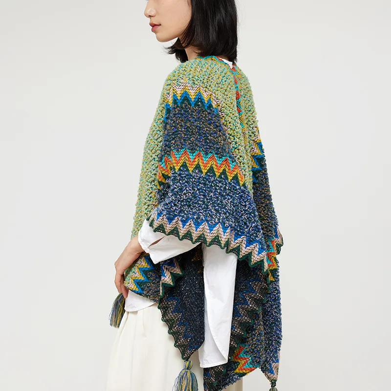 NAME.S Shawls Women's Multicolor Box+Shopping Bag-1