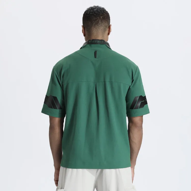 NORVINCY Breathable Moisture Wicking Multicolor Polo Shirt Unisex-8