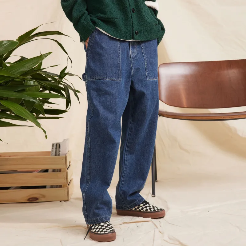 AMONSTER Cargo Pants Thin Jeans Unisex-3
