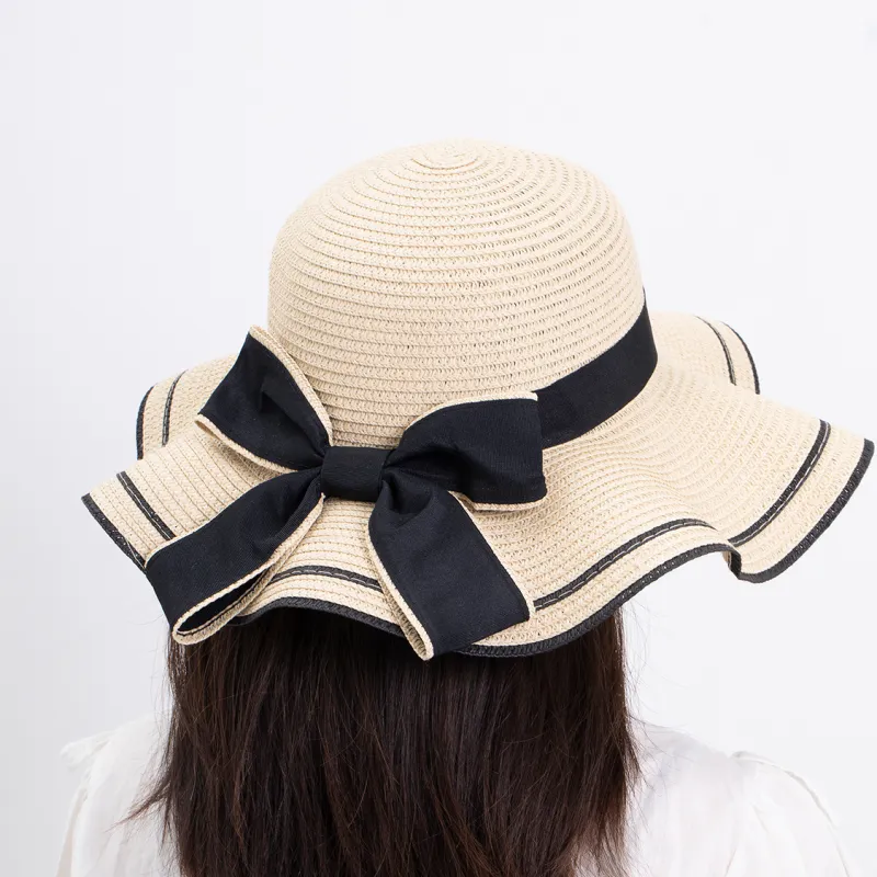 Clect Straw Woven Sun Protection Hats Women's-4