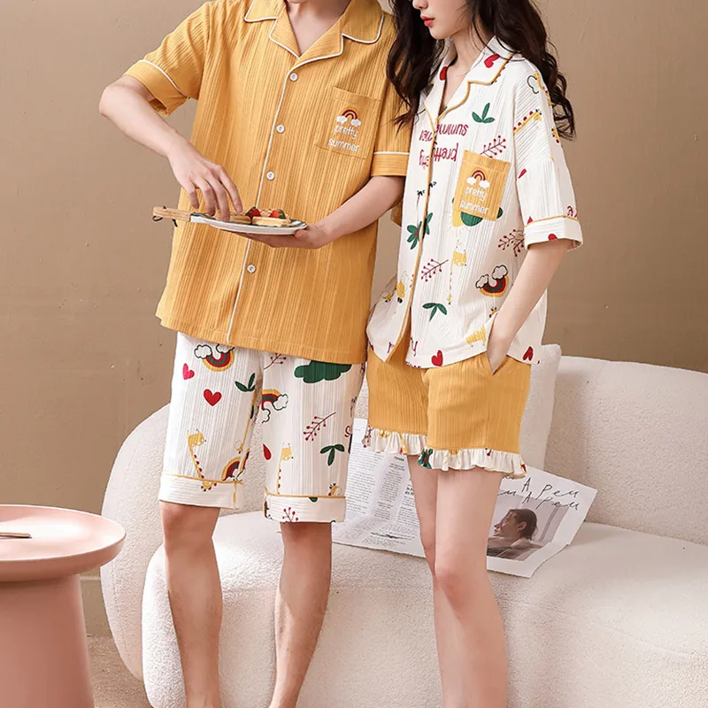 Xiang Ning Pai Unisex Pajama Sets-5