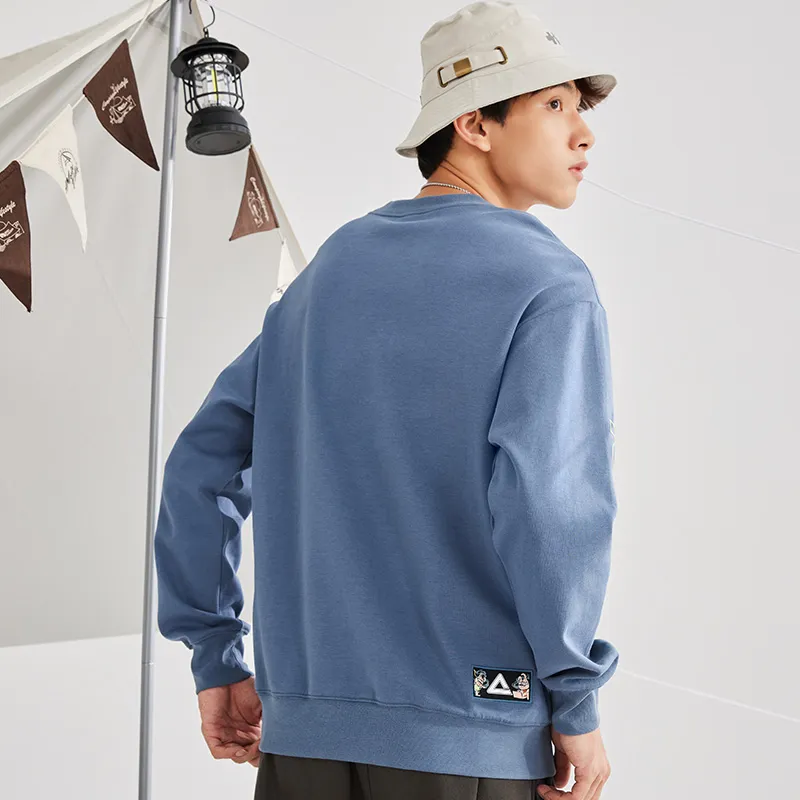 PEAK Sweatshirts Men Ultramarine Blue-3