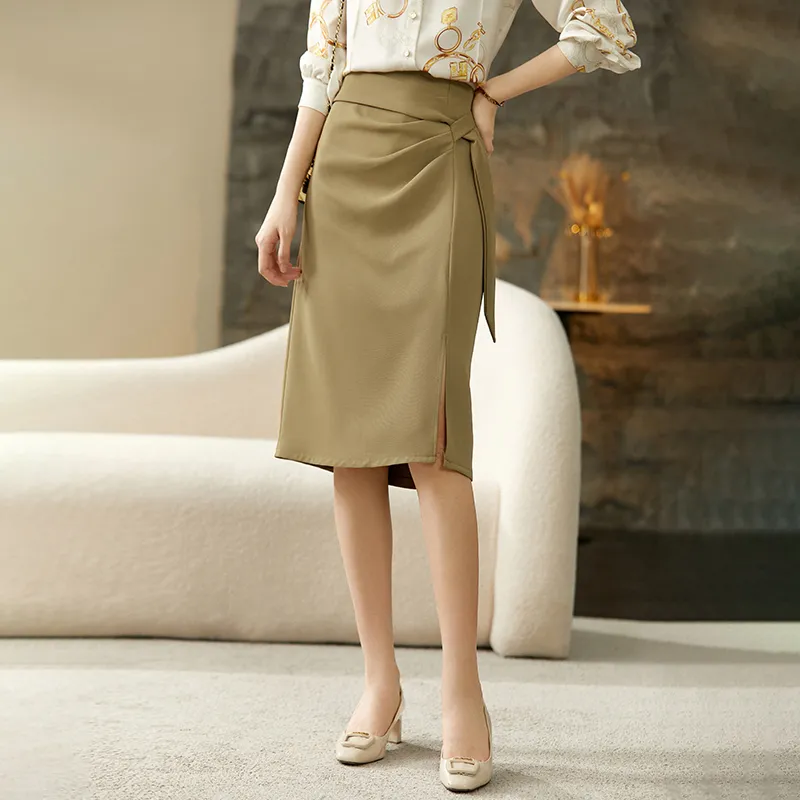 SENTUBILA Casual Long Skirts Women's-7