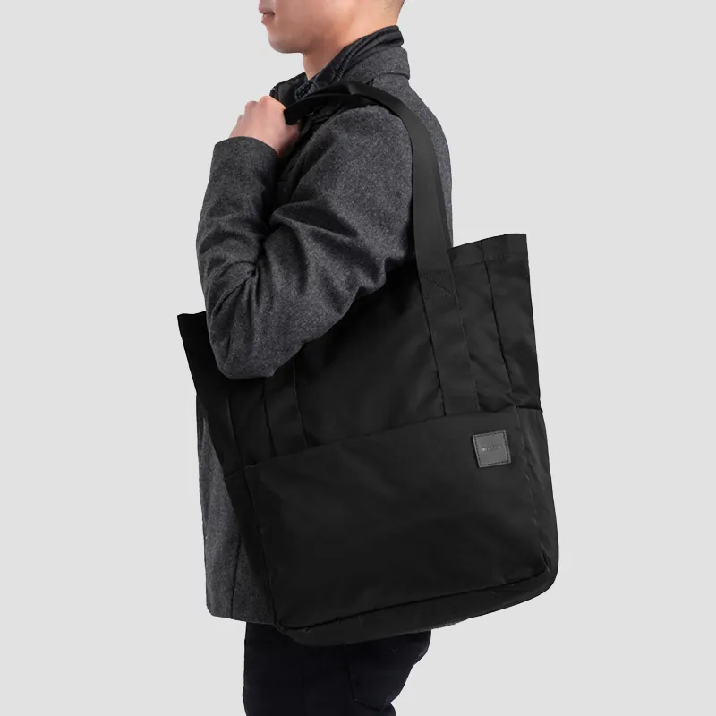 INCASE Nylon Fabric Shoulder Bag Laptop Bag Tote Handbag Regular Unisex Black Marine Blue-1