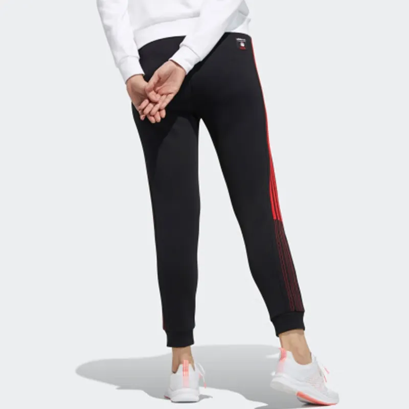 My King Mansleep X Adidas Neo Knitted Sweatpants Women's Black-2