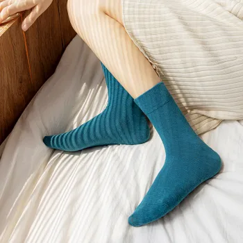 SHIWAJI Women's Mid Calf Socks