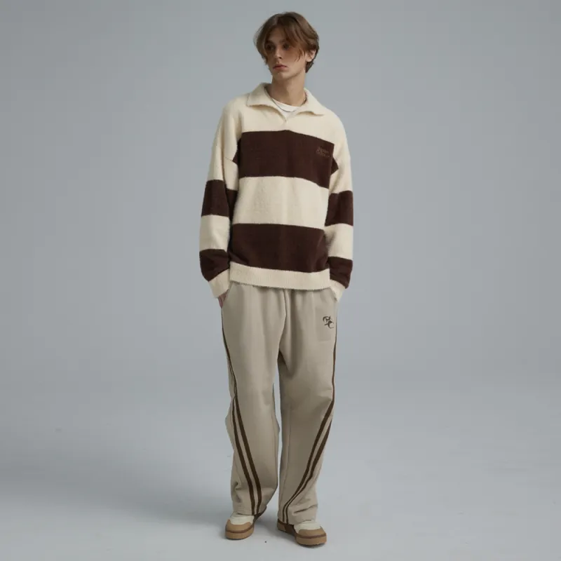 Heartboon Sweaters Unisex Milk Coffee-2