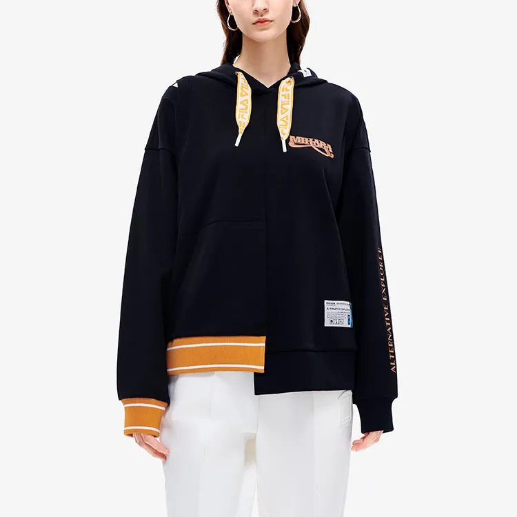 FILA x MIHARA YASUHIRO Sweatshirt Women's Jet Black-3