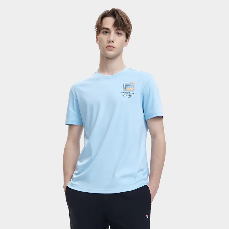 FILA T Shirt Men's Tiffany Blue-2
