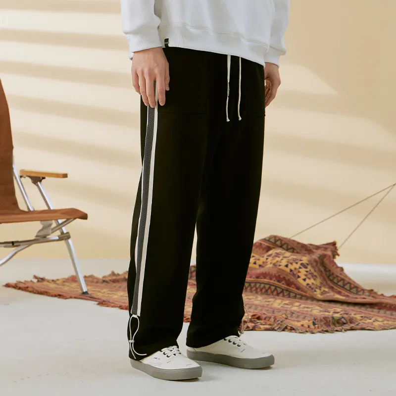 AMBER LIGHT Knitted Sweatpants Unisex-4