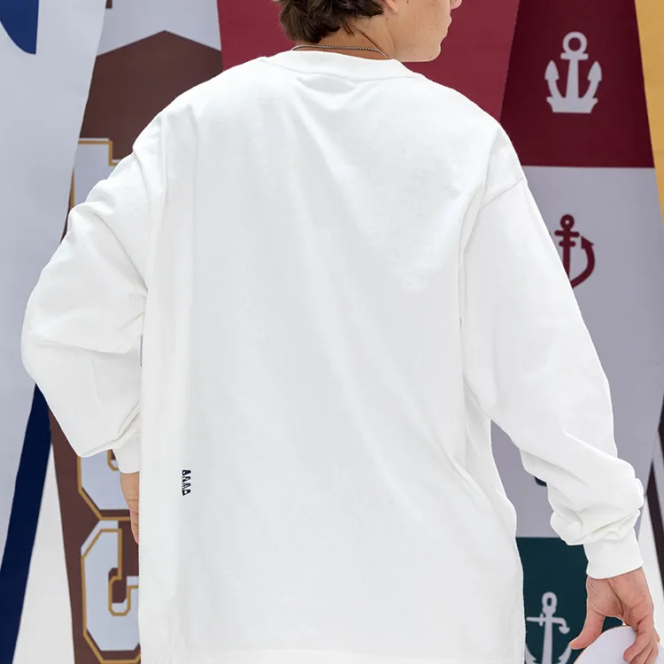Nautica White Sail T Shirt Unisex-5
