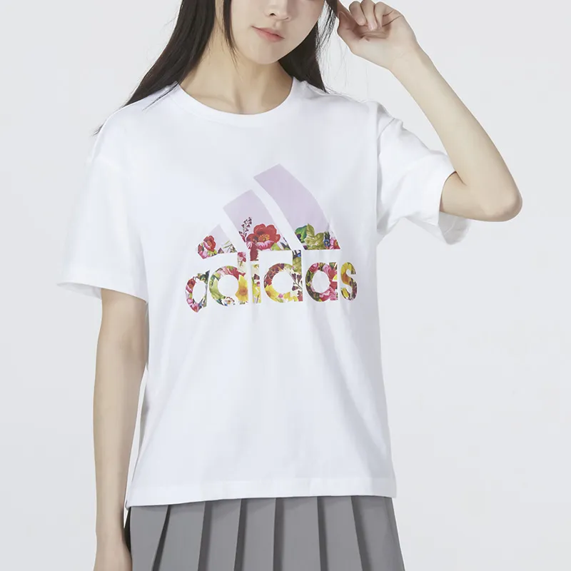 Adidas T Shirts Women's White-2