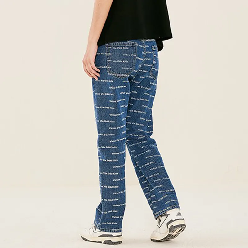 ICONS Lab x VV.OK Jeans Unisex Blue-4