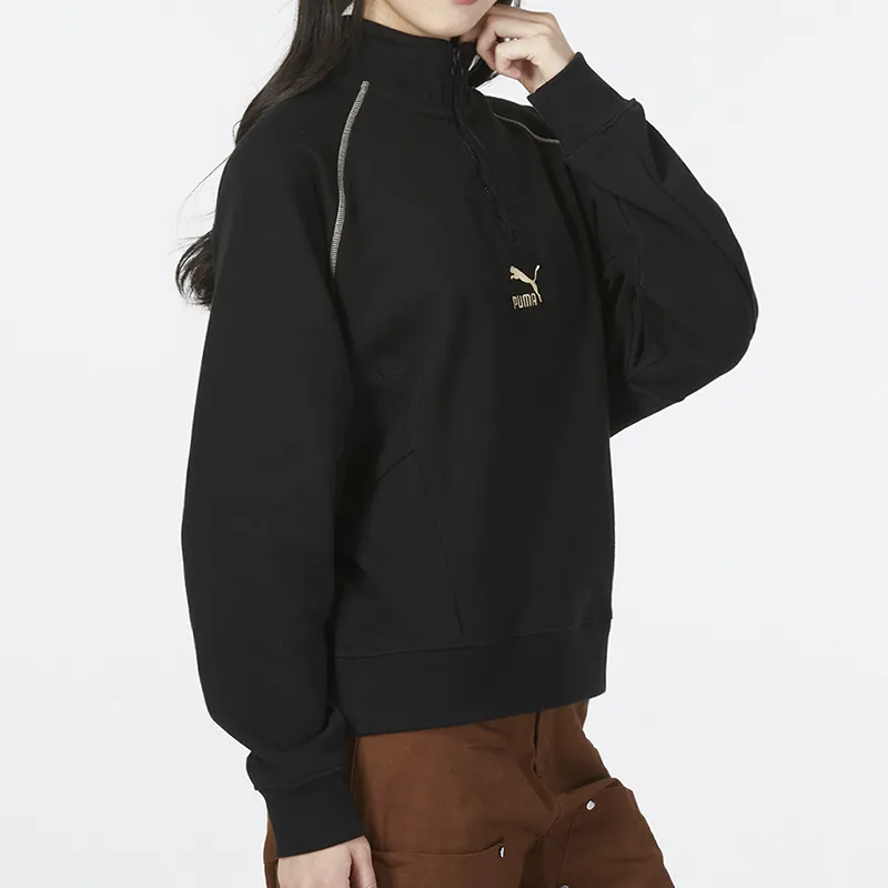 PUMA Das Cc Sweatshirts Women's Black-2
