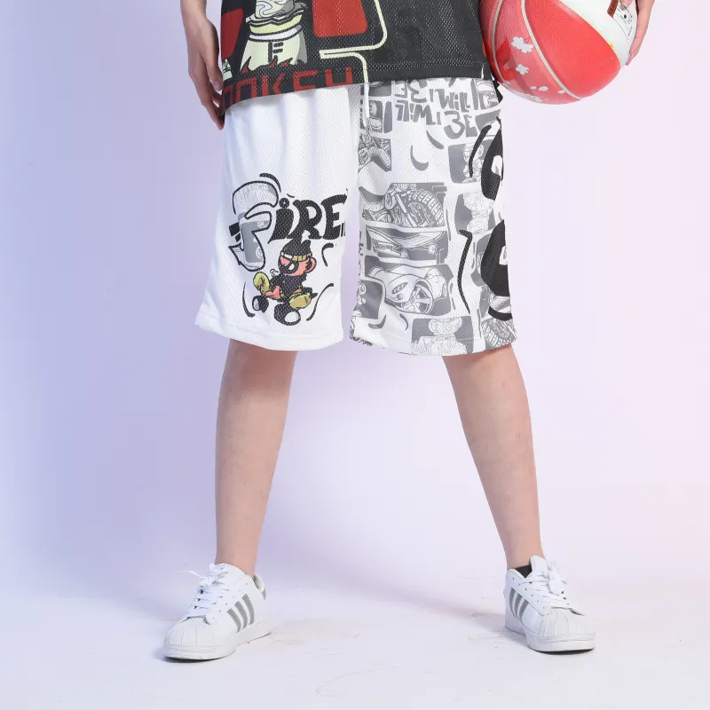 FireMonkey Basketball Shorts Unisex-4