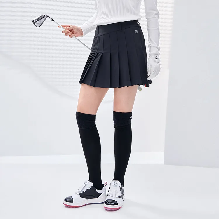 FILA Athletics Casual Short Skirts Women's Pitch Black-6