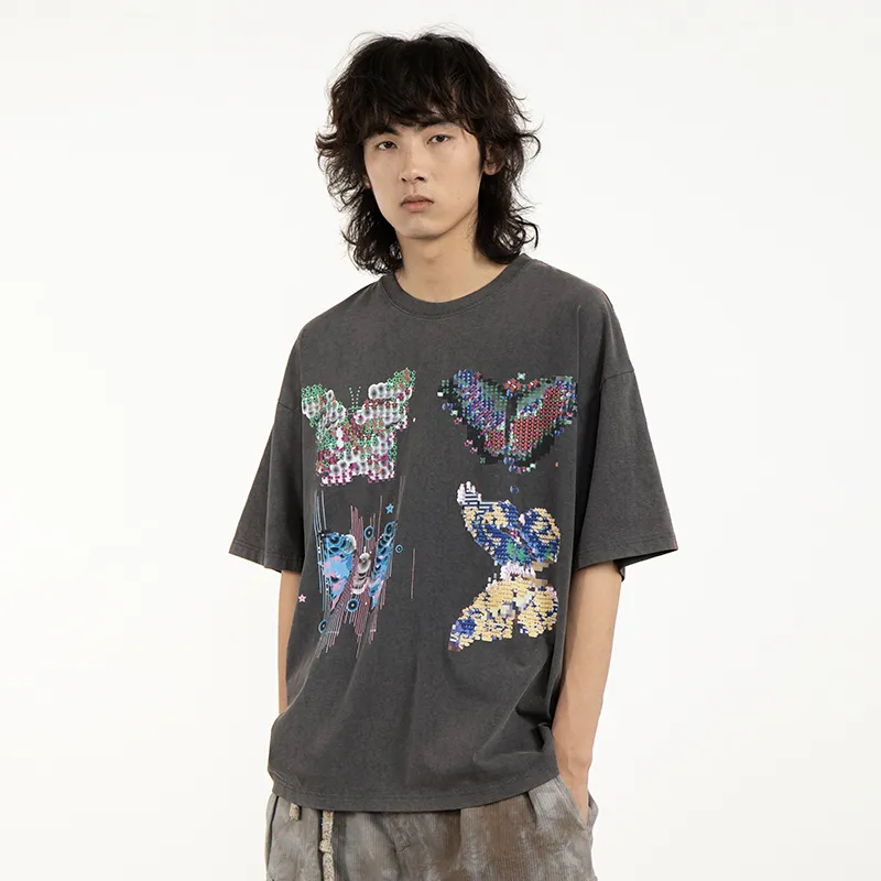 CONP T Shirts Men Black Gray-2