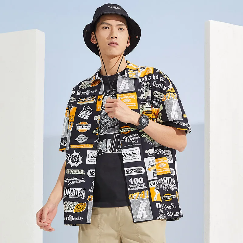 Dickies Shirts Unisex Black-2