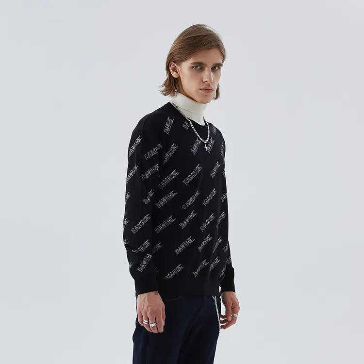DAVID NAMAN Sweatshirts Men Black-3