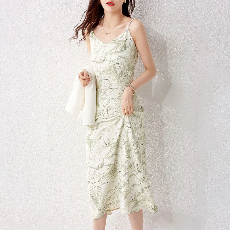 SENTUBILA Slip Dresses Women's-2
