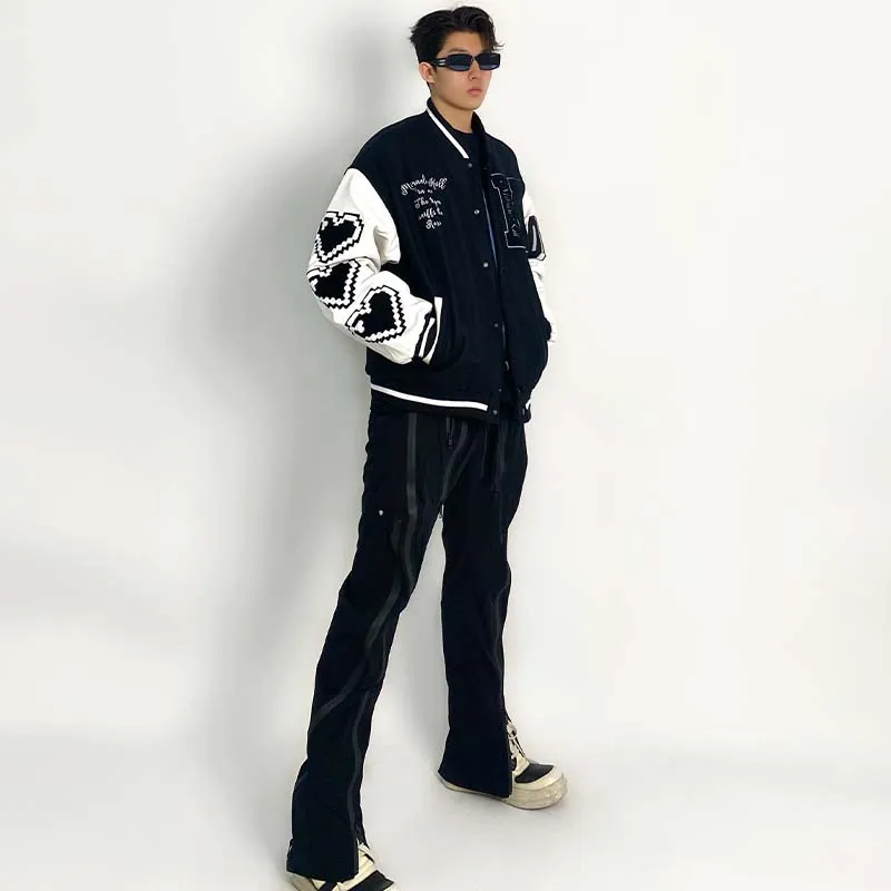 MIRACLE KILL Baseball Jacket Fall And Winter Unisex-10