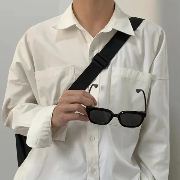 ENFANTIN Square Sunglasses Unisex Black Frame-21