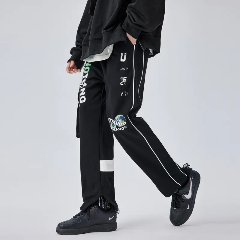 Guuka Knitted Sweatpants Men Black-4