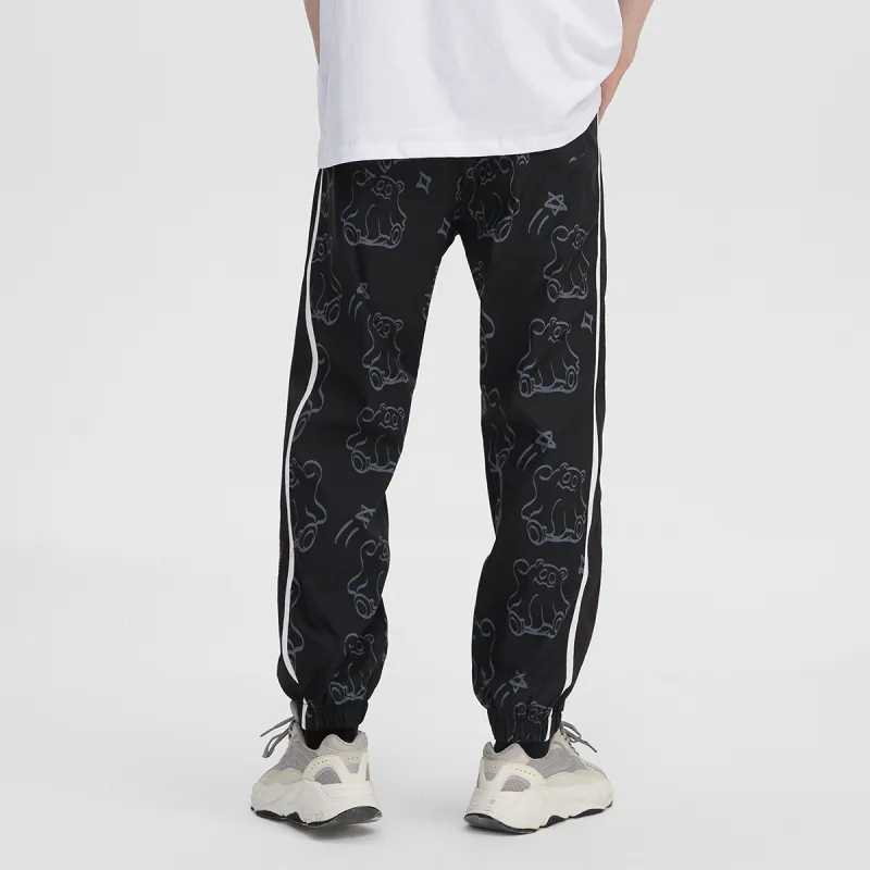 GUKUUL Jogger Casual Pants Unisex Black-5