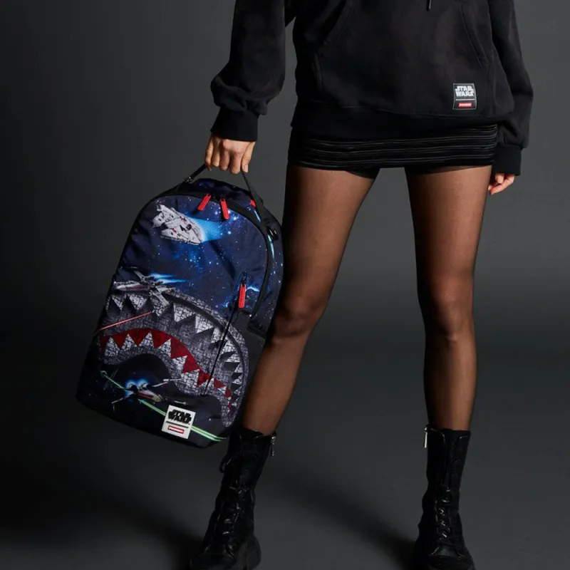 SPRAYGROUND Star Wars Collaboration Polyester Backpack Large Size Unisex Black-4