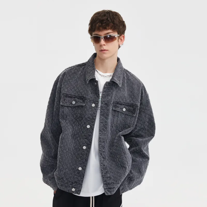 Lilbetter Denim Jacket Men's Blue-17