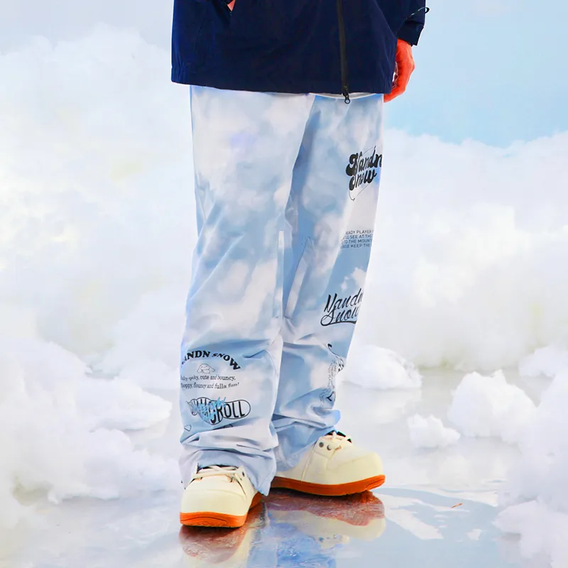 Sanrio X NANDN NANDA X Cinnamoroll Ski Pants Unisex-19