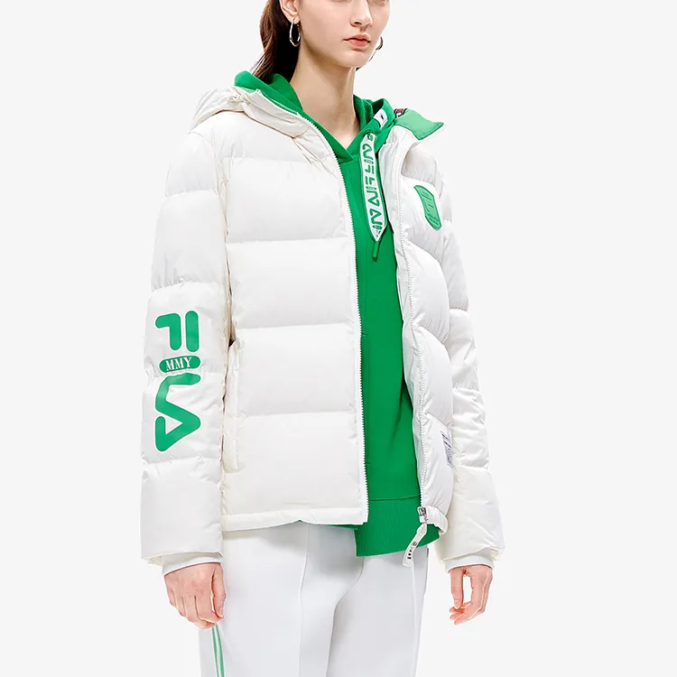 FILA Down Jacket Women's Coconut Milk White-5