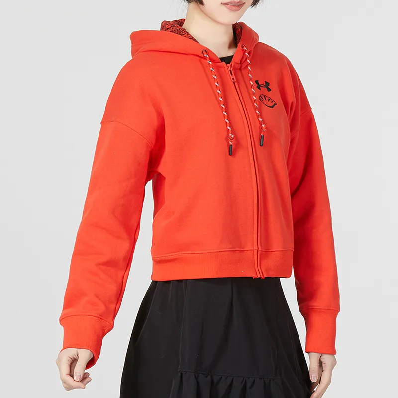 Under Armour UA Chinese New Year Jacket Women's Red-4