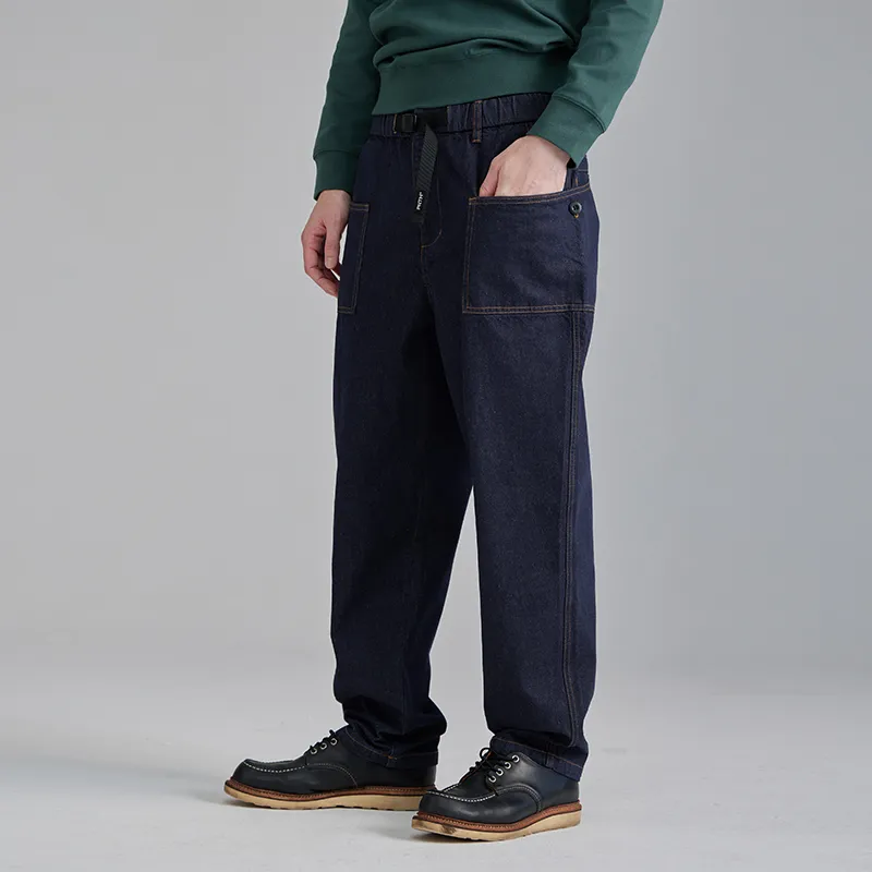 Prth Promethean Straight Jeans Unisex Dark Blue-5