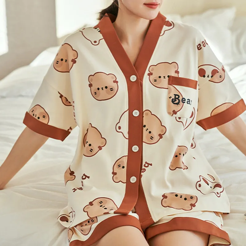Xiang Ning Pai Women's Pajama Sets-2
