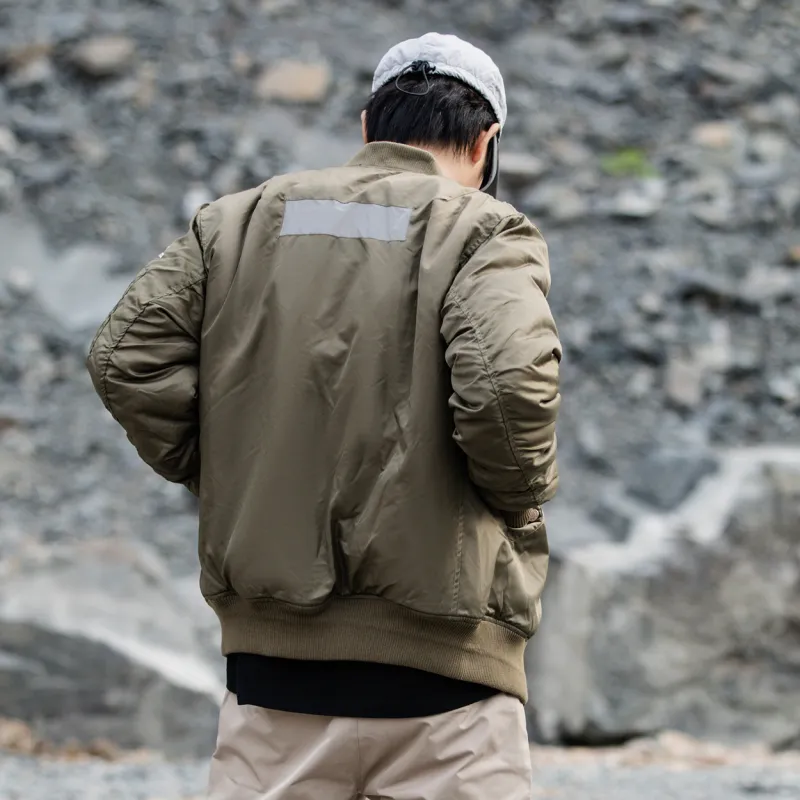 ENSHADOWER Puffer Jacket Unisex Army Green-5