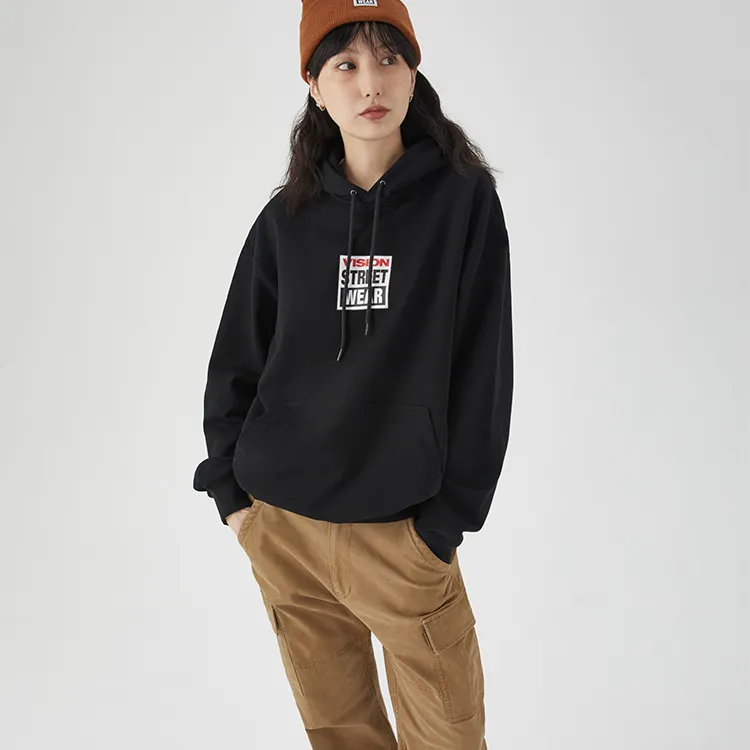Vision Street Wear Sweatshirt Unisex Black-4