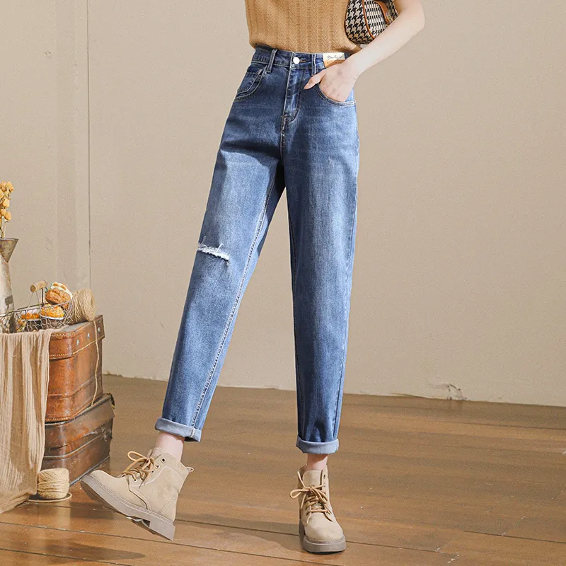 MITUAN Jeans Women's Blue-3