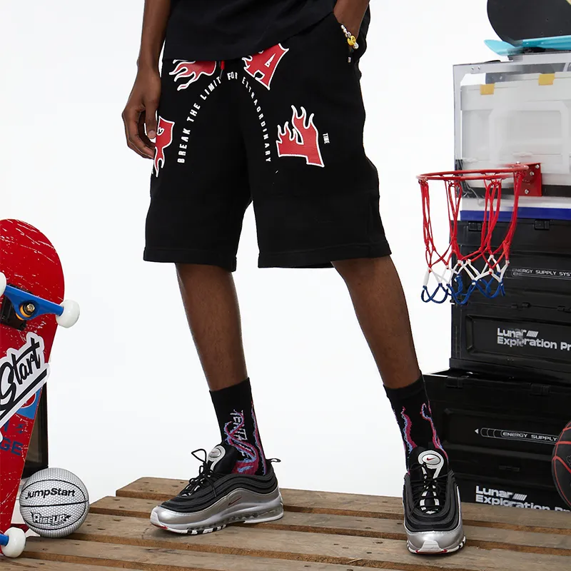Wild Child Club Basketball Shorts Unisex Black-5
