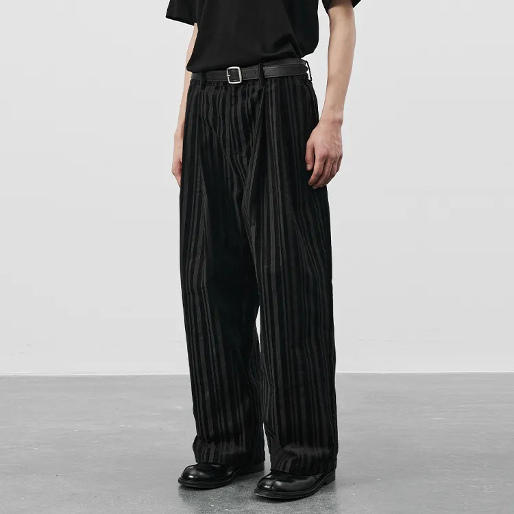 SeminP.ure Spring And Autumn Casual Pants Unisex Solid Color-3