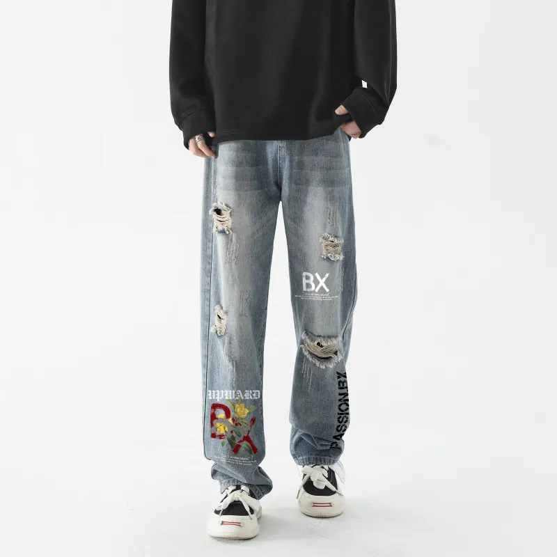 B.X Jeans Unisex Vintage Blue-2
