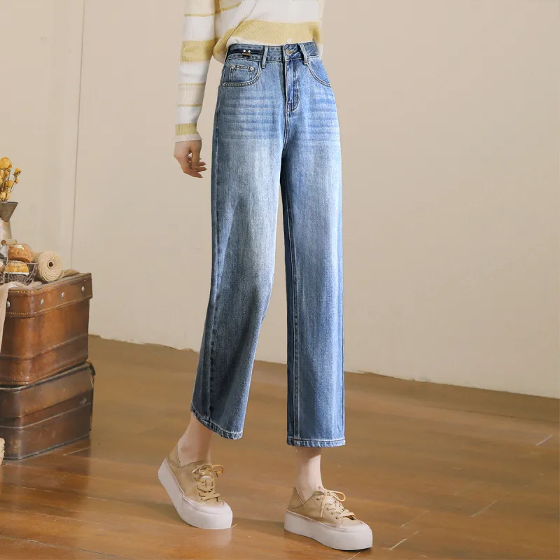 MITUAN Jeans Women's Light Blue-3