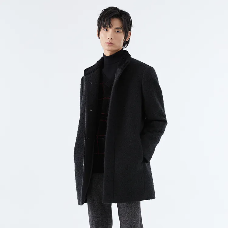 LIU·JO UOMO Coats Men Black-4