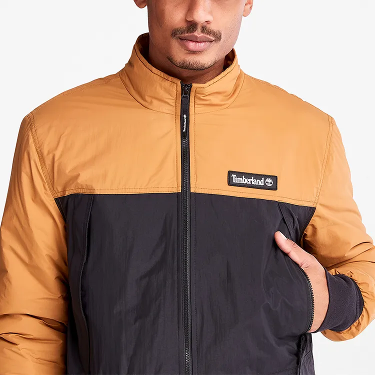 Timberland Puffer Jacket Men's Wheat Black-4
