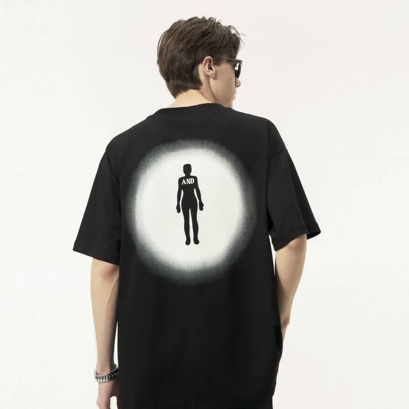 ALL NIGHT DAYS Heavyweight T Shirt Unisex-5
